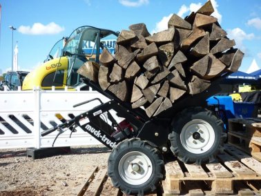 Transportplattform für Muck-Truck