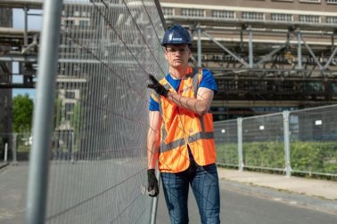 HERAS Bauzaun Tragehilfe