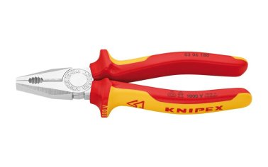 KNIPEX VDE-Kombizange Mehrkomponenten-Griff