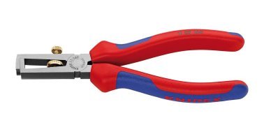 KNIPEX Abisolierzange, Mehrkomponenten-Griff