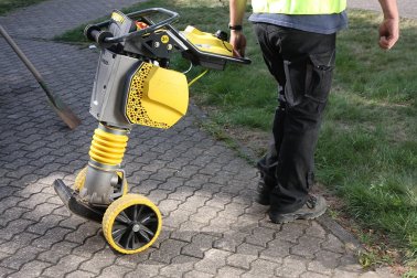 Transporträder für BOMAG Stampfer