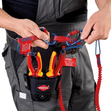 KNIPEX Materialkarabiner-Paar