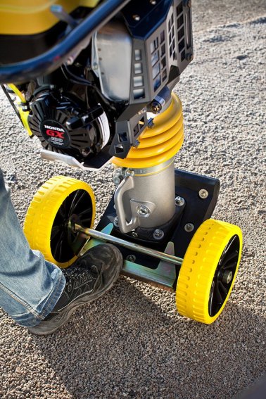 Transporträder für BOMAG Stampfer