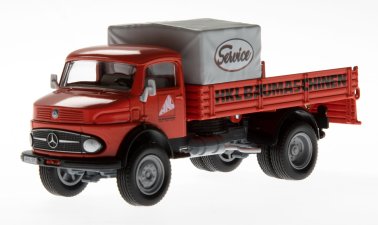 Siku Modell - HKL Mercedes LKW mit Kramer Radlader 411