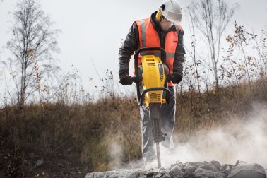 Atlas Copco Aufbrechhammer Cobra PROe, benzinbetrieben