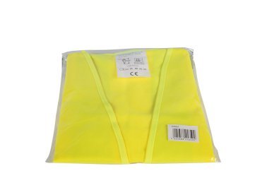 Polyester-Warnweste Gelb