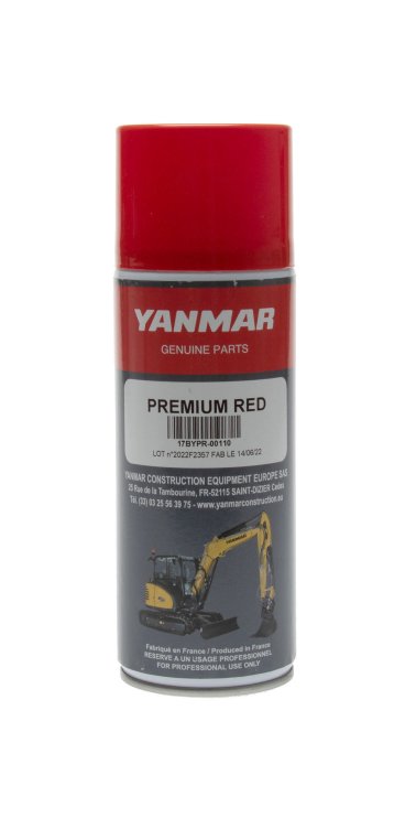Yanmar Sprühdose - Farbe: Premium Rot 400ml