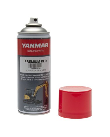 Yanmar Sprühdose - Farbe: Premium Rot 400ml