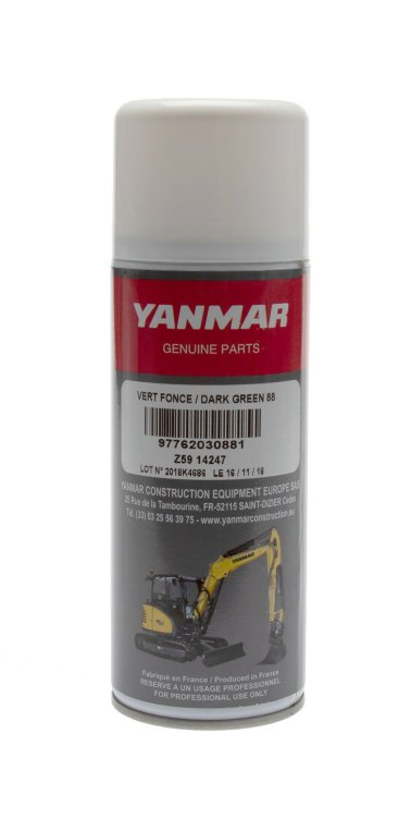 Yanmar Sprühdose - Farbe: Dunkelgrün 400ml