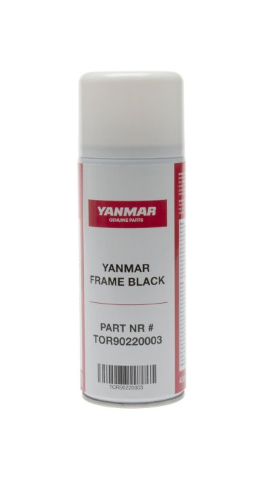 Yanmar Sprühdose - Farbe: Schwarz 400 ml