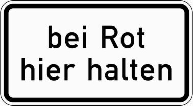 VZ 1012-35 bei Rot hier halten