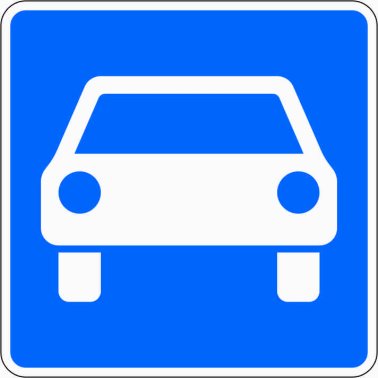 VZ 331.1 Kraftfahrstraße