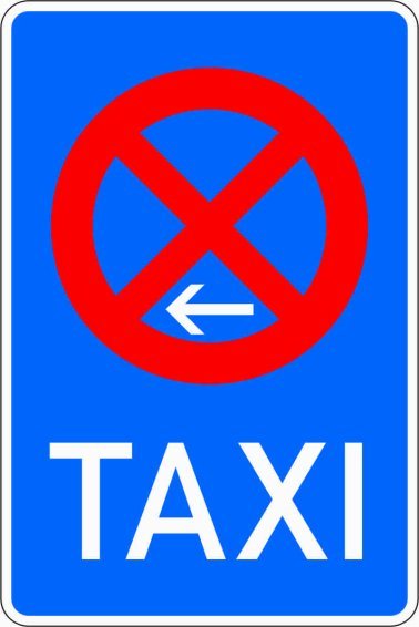 VZ 229-21 Taxenstand Anfang (Aufstellung links)