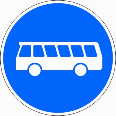 VZ 245 Bussonderfahrstreifen