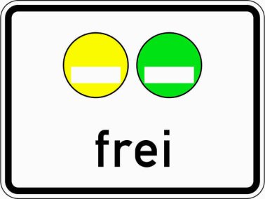 VZ 1031-51 Freistellung vom Verkehrsverbot nach § 40 Absatz 1 des Bundes-Immissionsschutzgesetzes (grüne Plakette)