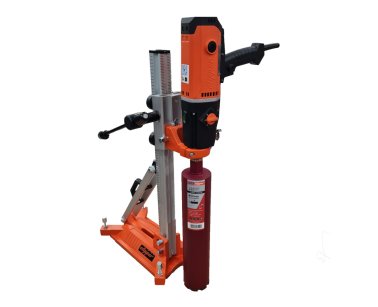 Aktion Norton Clipper Komplett-Set Kernbohrgerät CDR163 / CDM204 mit drei Bohrkronen 82 mm, 112 mm, 132 mm