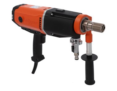 Aktion Norton Clipper Komplett-Set Kernbohrgerät CDR163 / CDM204 mit drei Bohrkronen 82 mm, 112 mm, 132 mm
