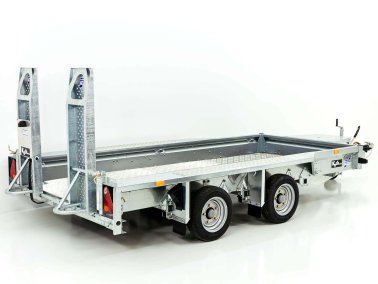 Iflor Williams Baumaschinen-Anhänger GX - Zulässiges Gesamtgewicht: 3,5 t, Ladefläche: 366 x 157 cm, Rampen: 2 Stk. schmal
