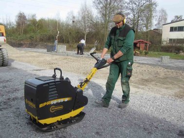 BOMAG BPR50/55 D reversierbare Rüttelplatte mit E-Starter