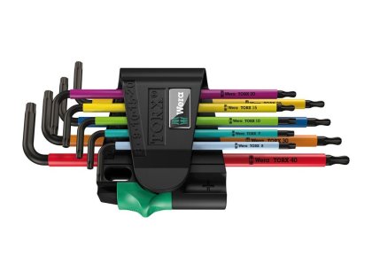 Wera Winkelschraubendreher-Satz 967 SPKL/9 , Multicolor