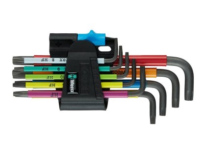 Wera Winkelschraubendreher-Satz 967 SL/ HF9 , Multicolor