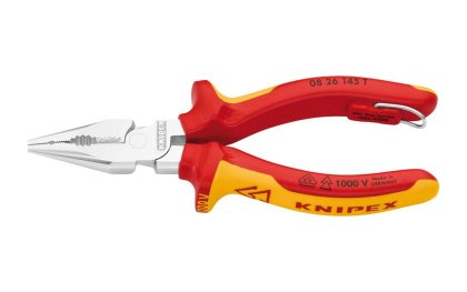 KNIPEX VDE-Spitz-Kombizange mit Befestigungsöse