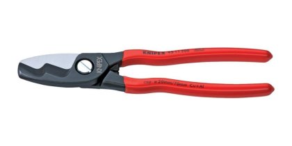 KNIPEX Kabelschere Nr. 95 11 200, mit Doppelschneide, 200 mm