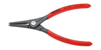 KNIPEX Präzisions-Sicherungsringzange, für Außenringe auf Wellen, gerade