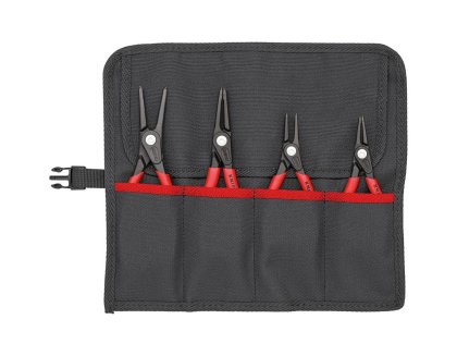KNIPEX Präzisions-Sicherungsringzangen-Set, grau atramentiert - 6-tlg.
