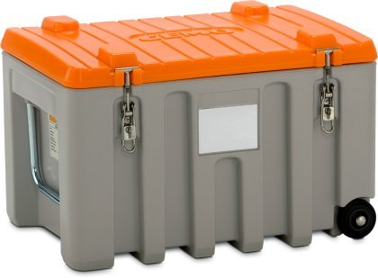 CEMO CEMbox Trolley 150l, grau / orange