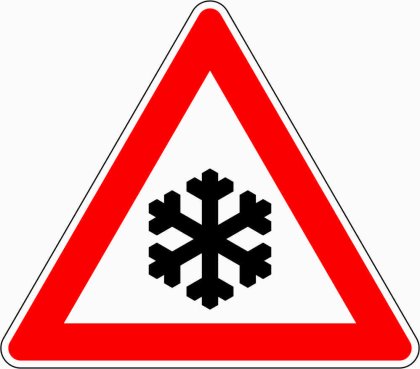 VZ 101-51 Schnee- oder Eisglätte