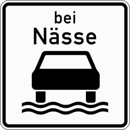 VZ 1053-35 Bei Nässe