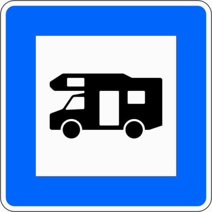 VZ 365-67 Wohnmobilplatz