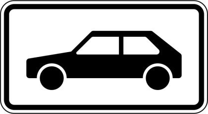 VZ 1010-58 Personenkraftwagen