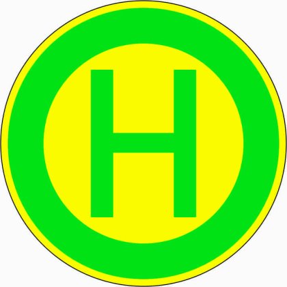 VZ224-40 RA 2 "Haltestelle" D=420x2mm