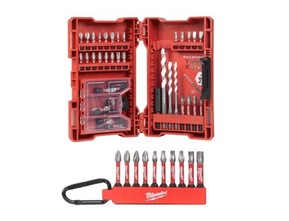 Milwaukee Bohrer-Bit-Set SHOCKWAVE 54-tlg.