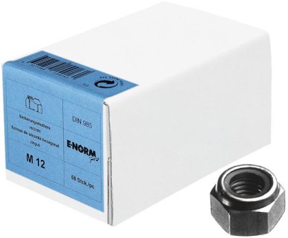 Sicherungsmutter, DIN 985, verzinkt, Kleinpaket