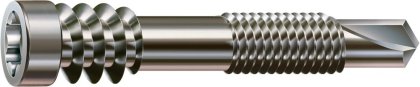 SPAX Terrassenschraube Alu, Fixiergewinde, Zylinderkopf, T-STAR plus T25, Bohrspitze, Edelstahl rostfrei A2