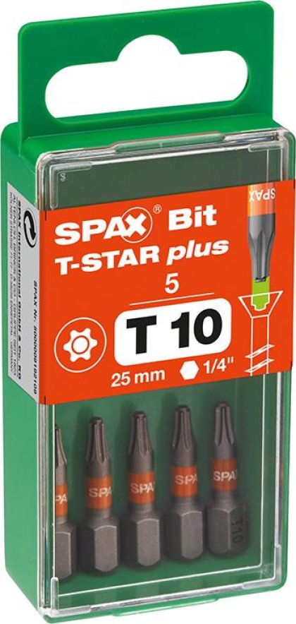 SPAX Bit 1/4" für SPAX®-Schrauben T-STAR plus