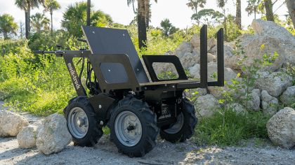 Transportplattform für Muck-Truck H-Max