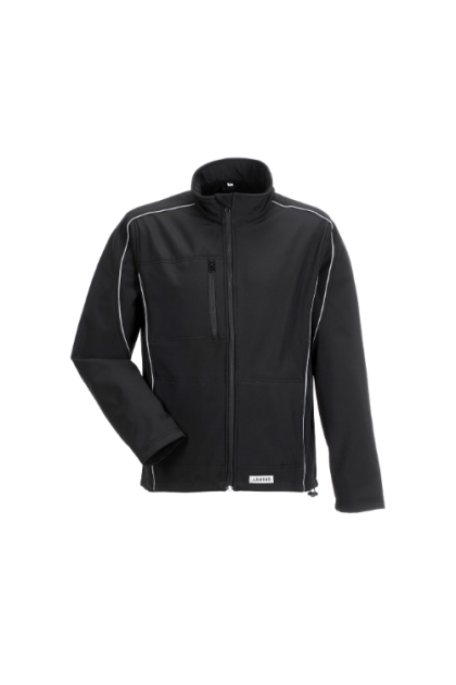 Planam Softshelljacke Twilight - schwarz - 5XL