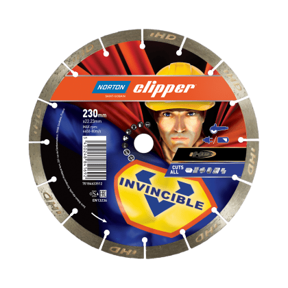 Norton Clipper Diamantscheibe Mr. Invincible 230 mm
