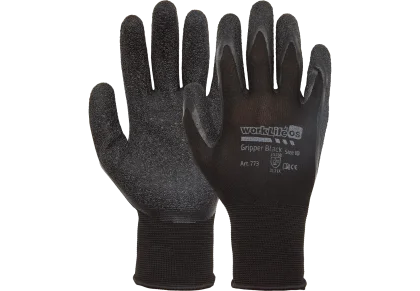 Handschuhe Gripper Black