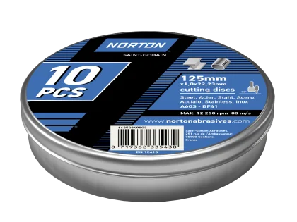 Norton Clipper Metall-Inox Trennscheiben 125x22,23 mm