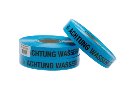 Trassenwarnband ACHTUNG WASSERLEITUNG