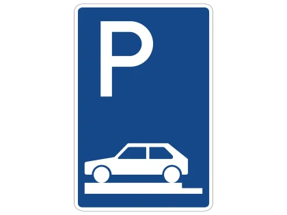 VZ 315-80 Parken auf Gehwegen
