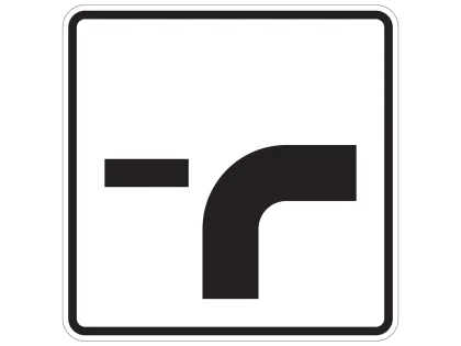 VZ 1002-23 Verlauf einer Vorfahrtstraße