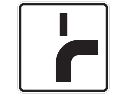 VZ 1002-22 Verlauf einer Vorfahrtstraße