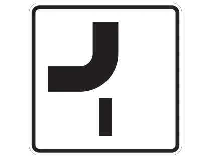 VZ 1002-14 Verlauf einer Vorfahrtstraße