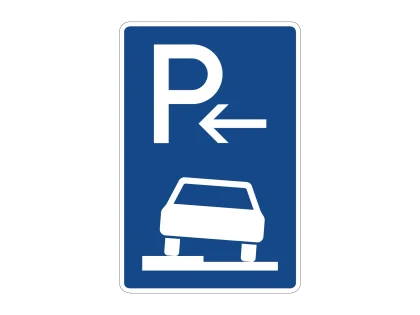 VZ 315-51 Parken auf Gehwegen Anfang
